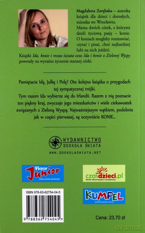 Ida i konie z Zielonej Wyspy  - Magdalena Zarębska [KSIĄŻKA]