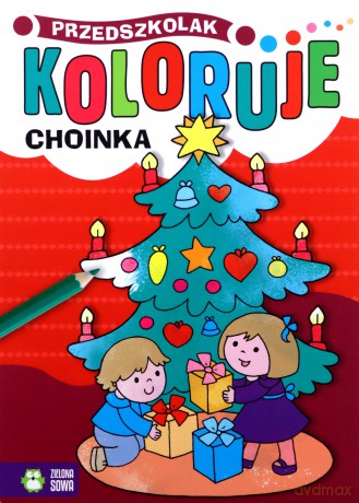 Przedszkolak koloruje. Choinka [KSIĄŻKA]