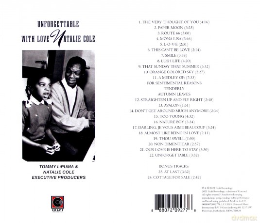 Natalie Cole: Unforgetable...With Love [CD]
