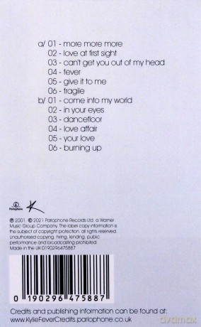 Kylie Minogue: Fever (20th Anniversary Edition) [KASETA]