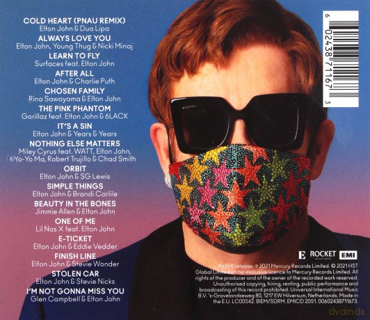 Elton John: The Lockdown Sessions [CD]