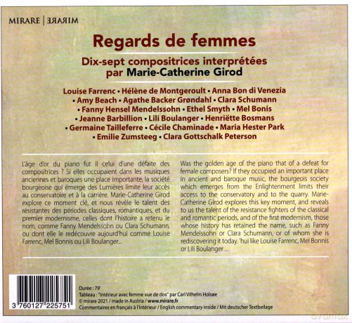 Marie Catherine Girod: Regards De Femmes (digipack) [CD]