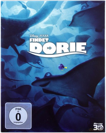Finding Dory (Gdzie jest Dory?) (Disney) [Blu-Ray 3D]+[Blu-Ray]