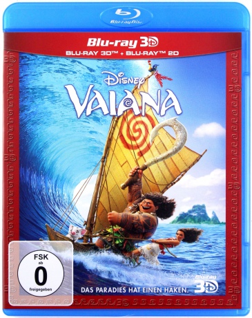 Moana (Vaiana: Skarb oceanu) (Disney) [Blu-Ray 3D]+[Blu-Ray]