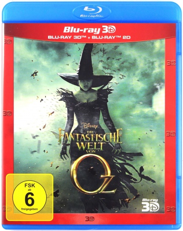 Oz the Great and Powerful (Oz: Wielki i Potężny) (Disney) [Blu-Ray 3D]+[Blu-Ray]