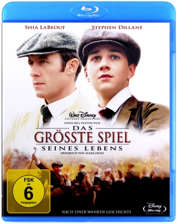 The Greatest Game Ever Played (Najwspanialsza gra w dziejach) (Disney) [Blu-Ray]