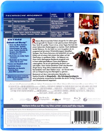 Confessions of a Shopaholic (Wyznania zakupoholiczki) [Blu-Ray]