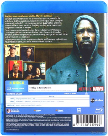 Luke Cage Season 1 [4xBlu-Ray]