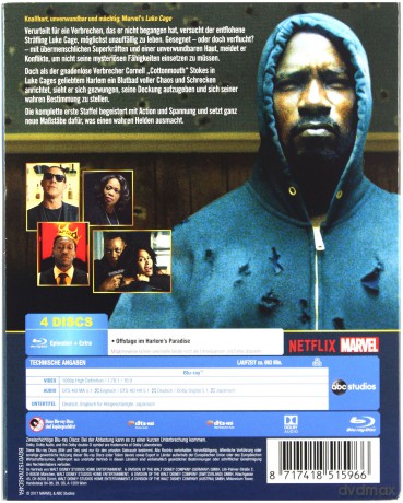 Luke Cage Season 1 [4xBlu-Ray]