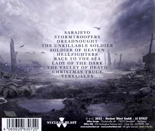 Sabaton: The War To End All Wars [CD]