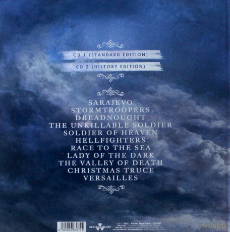 Sabaton: The War To End All Wars (Earbook) [CD]