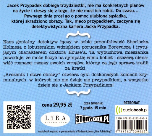 Arszenik i stare obrazy - Jacek Getner [AUDIOBOOK]