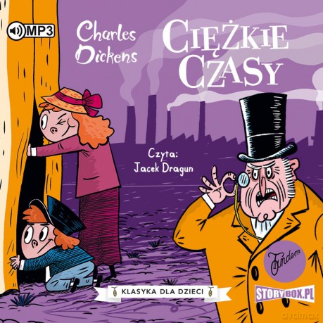 Ciężkie czasy. Klasyka dla dzieci. Charles Dickens (Tom 8) - Charles Dickens [AUDIOBOOK]