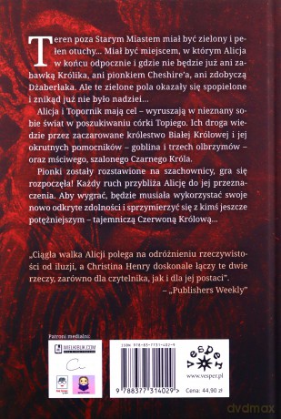 Czerwona królowa - Christina Henry [KSIĄŻKA]
