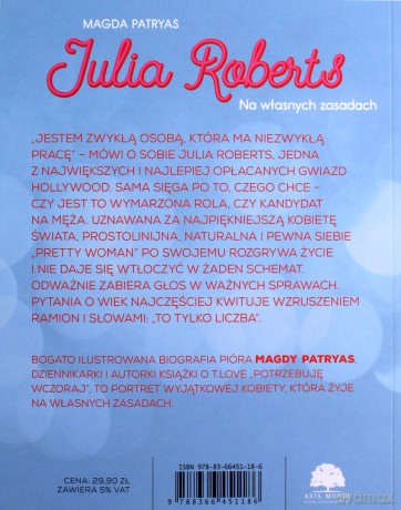 Julia Roberts. Na własnych zasadach - Magda Patryas [KSIĄŻKA]