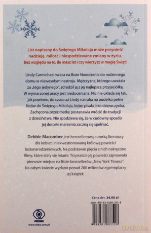 Kochany Święty Mikołaju - Debbie Macomber [KSIĄŻKA]