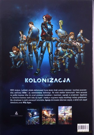 Kolonizacja (Tom 1) Kosmiczni rozbitkowie - Filippi Denis-Pierre, Cucca Vincenzo [KOMIKS]