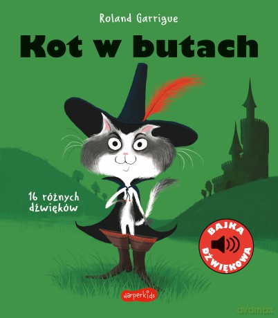 Kot w butach. Bajka dźwiękowa - Roland Garrigue [KSIĄŻKA]