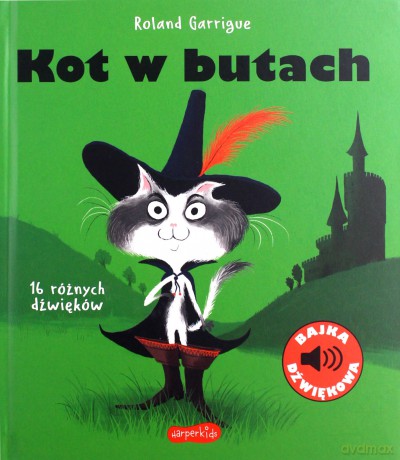 Kot w butach. Bajka dźwiękowa - Roland Garrigue [KSIĄŻKA]