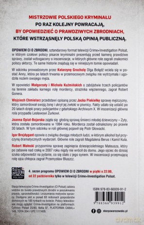 Opowiem CI o zbrodni. Historie prawdziwe 4 [KSIĄŻKA]