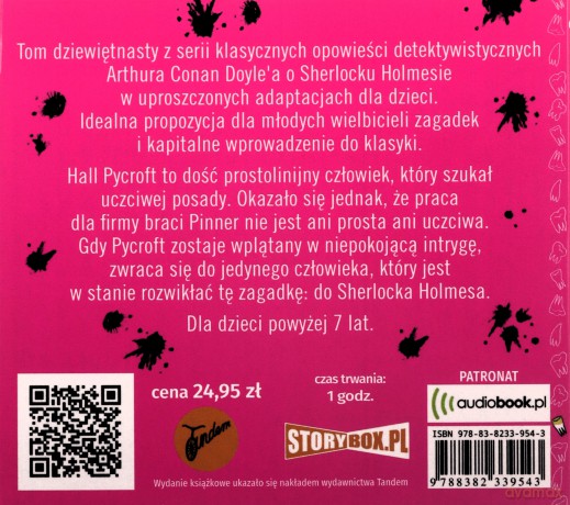 Urzędnik maklerski. Klasyka dla dzieci. Sherlock Holmes (Tom 19) - Arthur Conan Doyle [AUDIOBOOK]