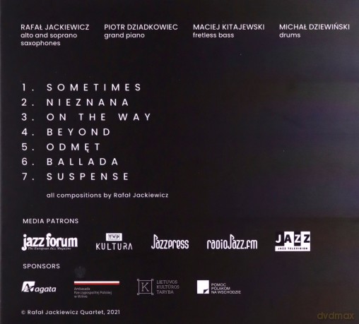 Rafał Jackiewicz Quartet: Sometimes [CD]