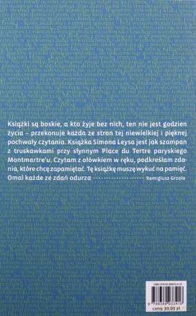 Szczęście Małych Rybek - Simon Leys [KSIĄŻKA]