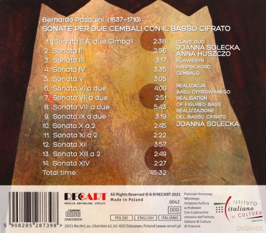 ClaveDuo: Il Teatro Del Suono [CD]