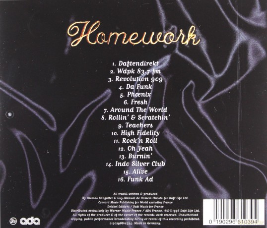 Daft Punk: Homework [CD]