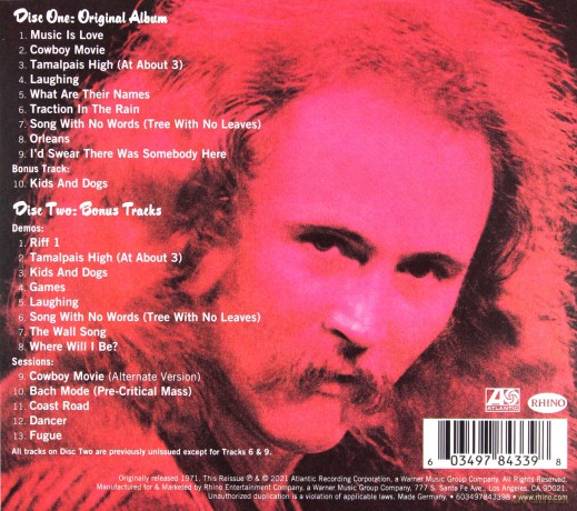 David Crosby: If I Could Only Remember My Name [2CD]
