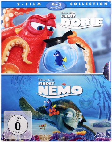 Finding Nemo / Finding Dory (Gdzie jest Nemo / Gdzie jest Dory?) [2xBlu-Ray]