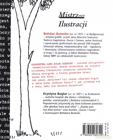 Klementyna Lubi Kolor Czerwony - Krystyna Boglar [KSIĄŻKA]
