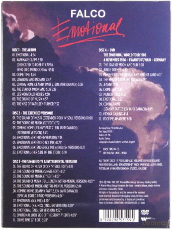Falco: Emotional [2DVD]+[2CD]
