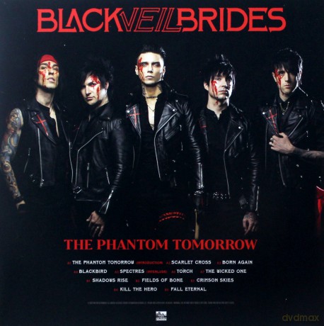 Black Veil Brides: The Phantom Tomorrow (Transparent Red) [Winyl]