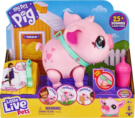 Figurka interaktywna Little Live Pets Świnka [FIGURKA]