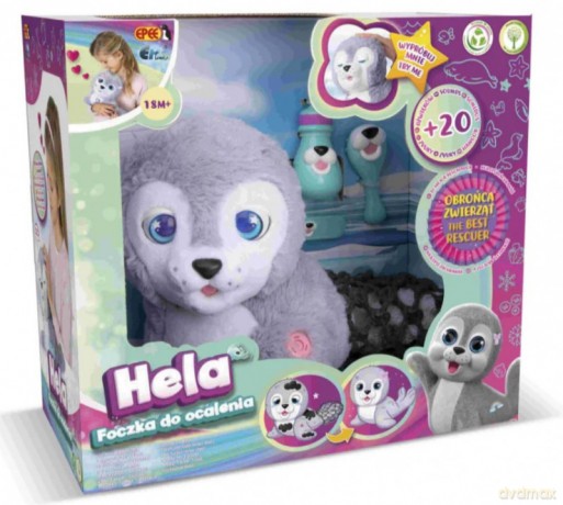 Hela Foczka do ocalenia Plusz interaktywny