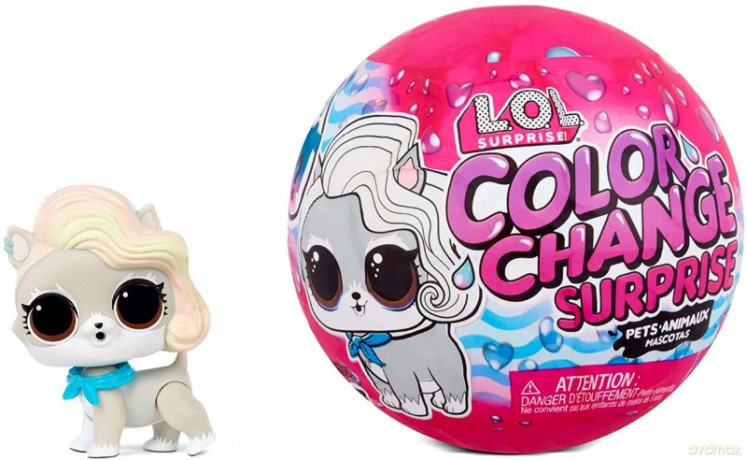 L.O.L. Surprise Color Change Pets display 18 sztuk [FIGURKA]