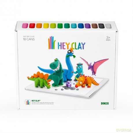 Masa plastyczna Hey Clay Dinozaury
