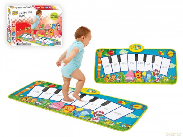 Mata muzyczna Piano Łąka 80x35 cm