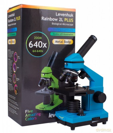 Mikroskop Rainbow 2L plus lazurowy