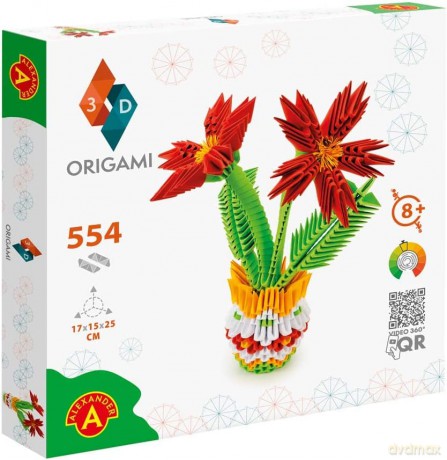 Origami 3D - Kwiaty