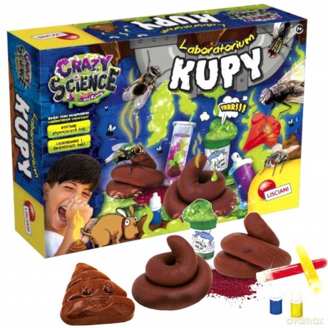 Zestaw naukowy Crazy Science Laboratorium kupy