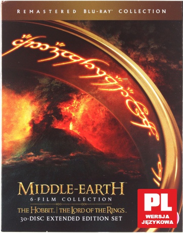 The Middle-Earth Collection Remastered Extended Edition (The Hobbit / The Lord of the Rings) [18xBlu-Ray]+[12DVD]