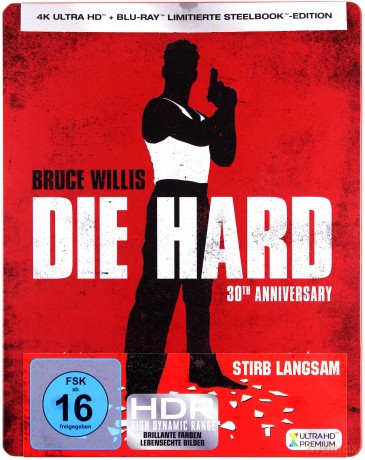 Szklana pułapka (steelbook) [Blu-Ray 4K]+[Blu-Ray]