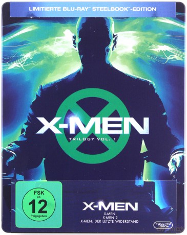 X-Men Trilogy (steelbook) [3xBlu-Ray]