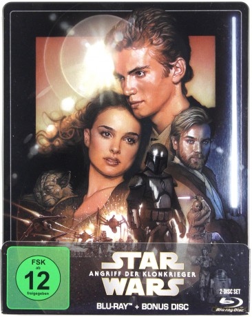 Star Wars: Episode II - Attack of the Clones (Gwiezdne wojny: Część II - Atak klonów) (steelbook) [2xBlu-Ray]