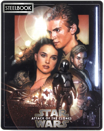 Star Wars: Episode II - Attack of the Clones (Gwiezdne wojny: Część II - Atak klonów) (steelbook) [2xBlu-Ray]