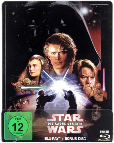 Star Wars: Episode III - Revenge of the Sith (Gwiezdne wojny: Część III - Zemsta Sithów) (steelbook) [2xBlu-Ray]