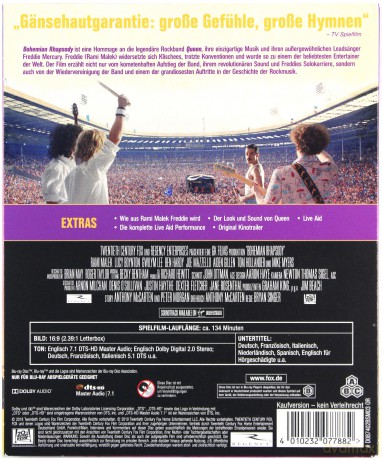 Bohemian Rhapsody (artbook) [Blu-Ray]