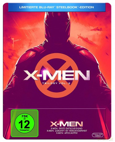 X: First Class / X-Men: Days of Future Past / X-Men: Apocalypse (steelbook) [3xBlu-Ray]